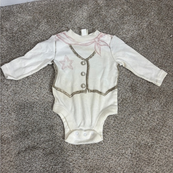NEW! Vintage Old Navy Western Cowgirl Baby outfit baby Halloween costume 3-6 mon - Picture 8 of 10